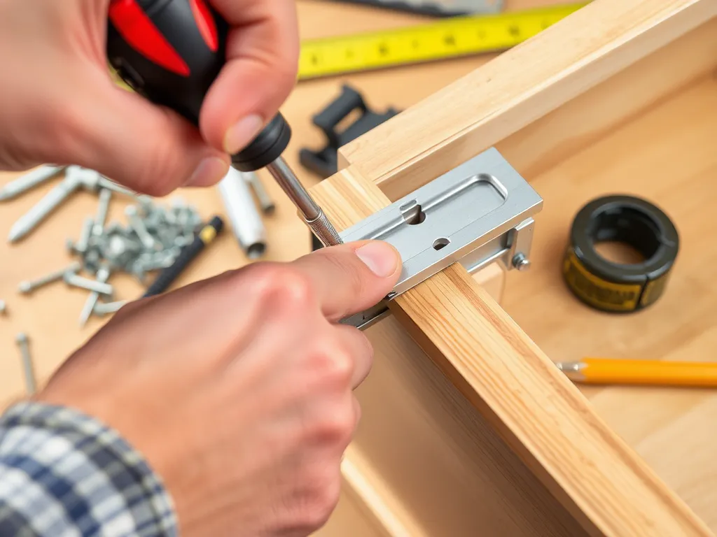 Jak zamontować szuflady na prowadnicach?