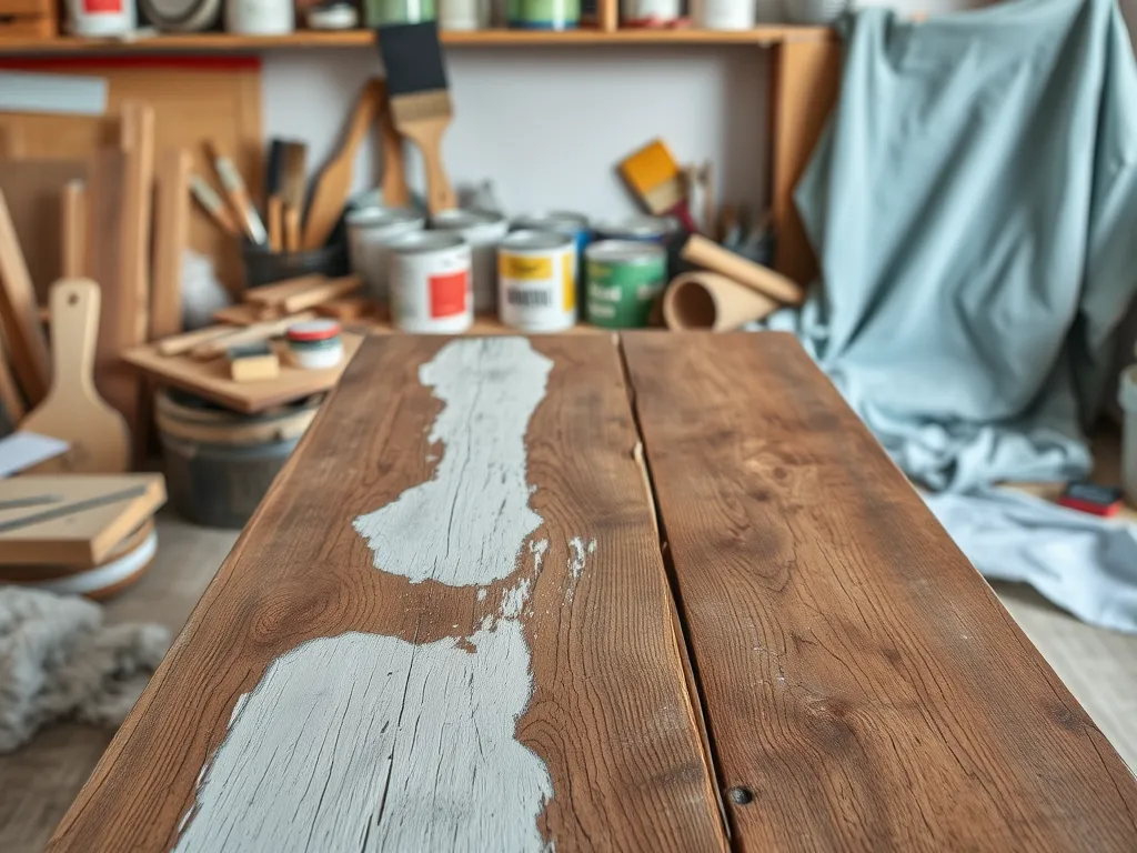 Czym odtłuścić meble przed malowaniem?