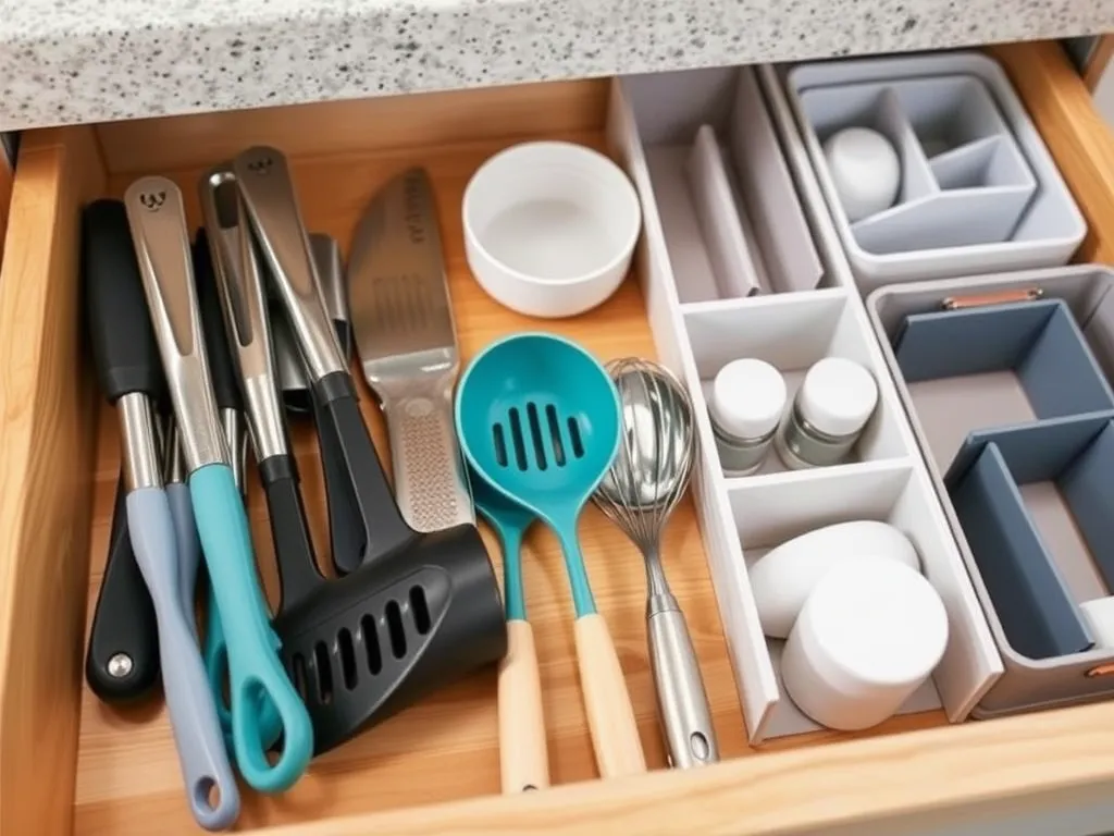 Jak zagospodarować szuflady w kuchni?