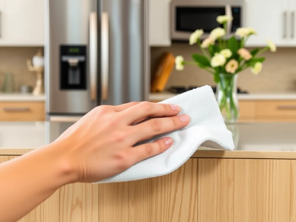 Czym czyścić meble kuchenne z okleiny?