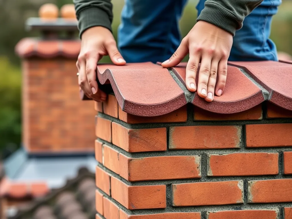 Jak położyć klinkier na kominie?