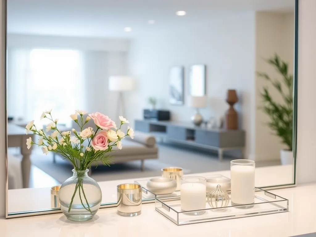 Jak ozdobić lustro bez ramy?