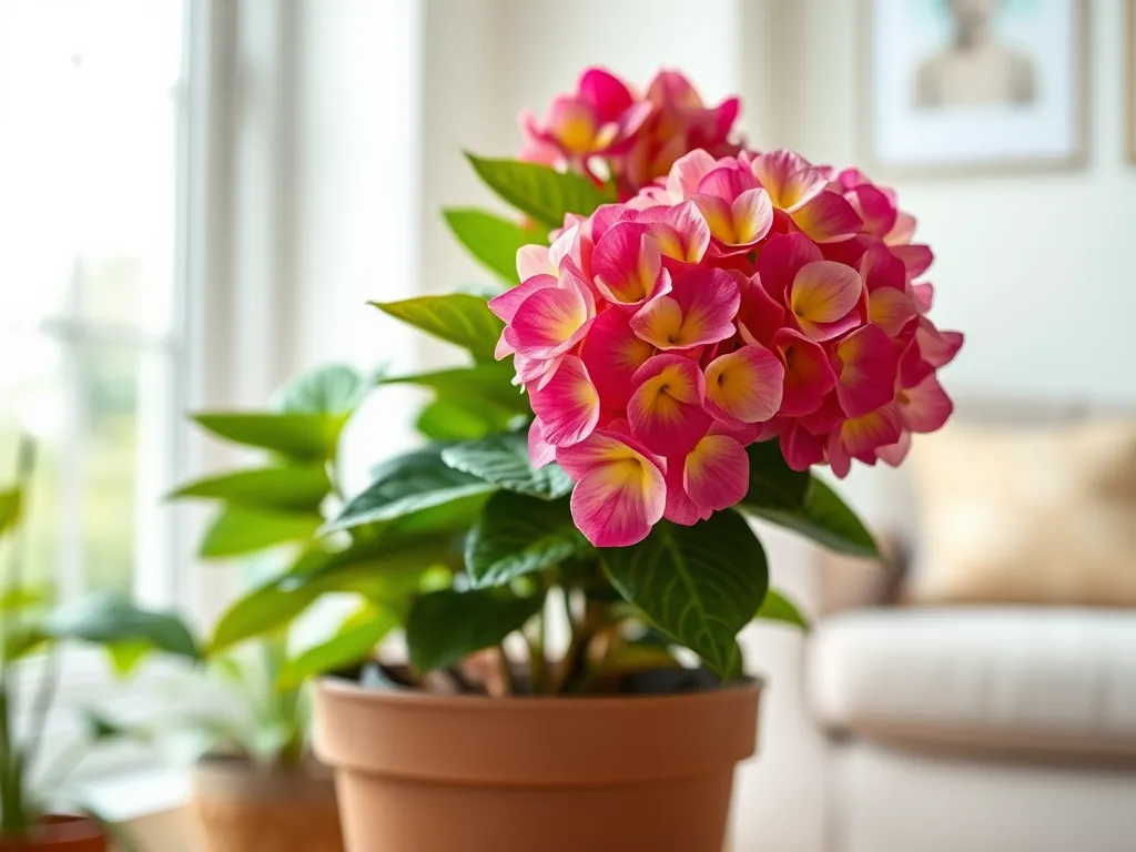 Hortensja bukietowa w donicy – zimowanie