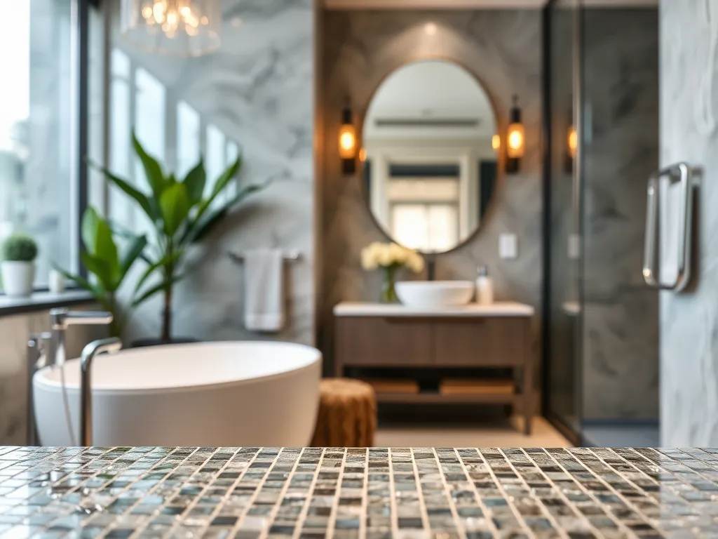 Lustro wklejane w płytki – cena, aranżacje