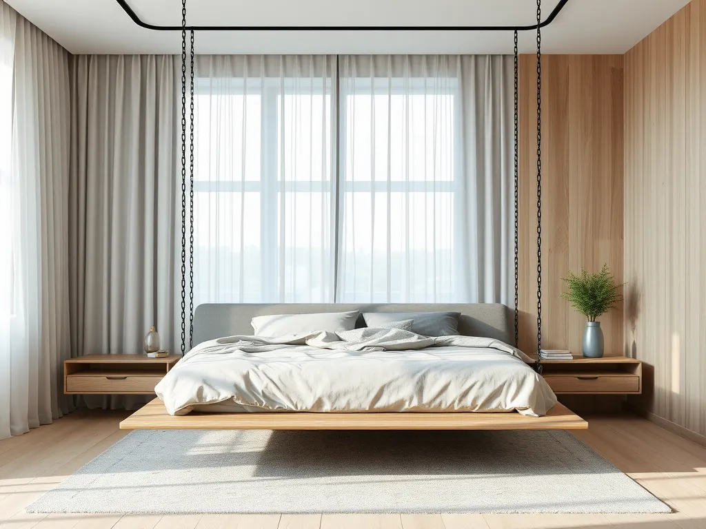 Jak zrobić łóżko podwieszane pod sufitem?