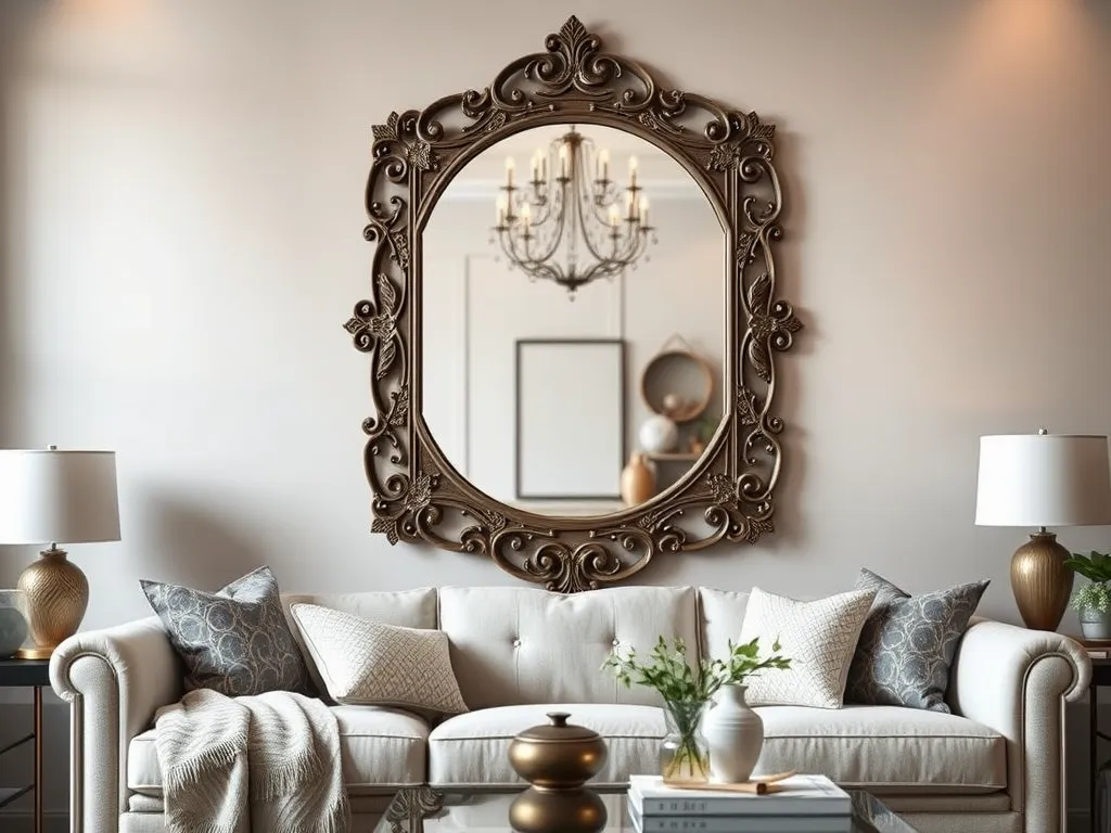 Lustro do salonu nad kanapę – jakie wybrać?