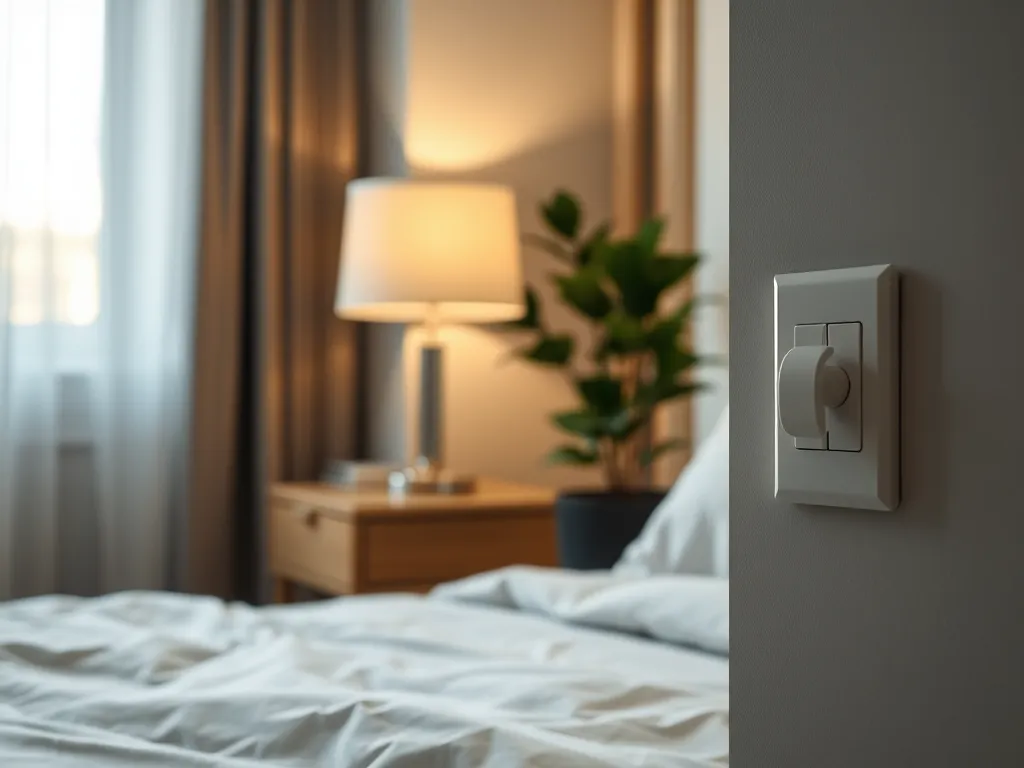 Na jakiej wysokości umieścić włącznik światła przy łóżku?