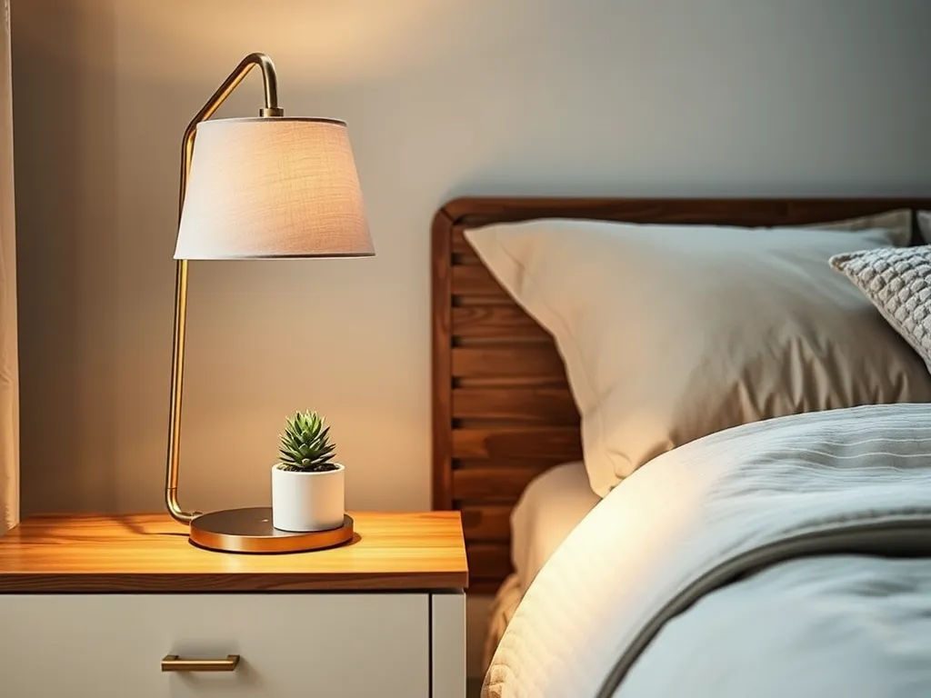 Na jakiej wysokości umieścić kinkiet przy łóżku?