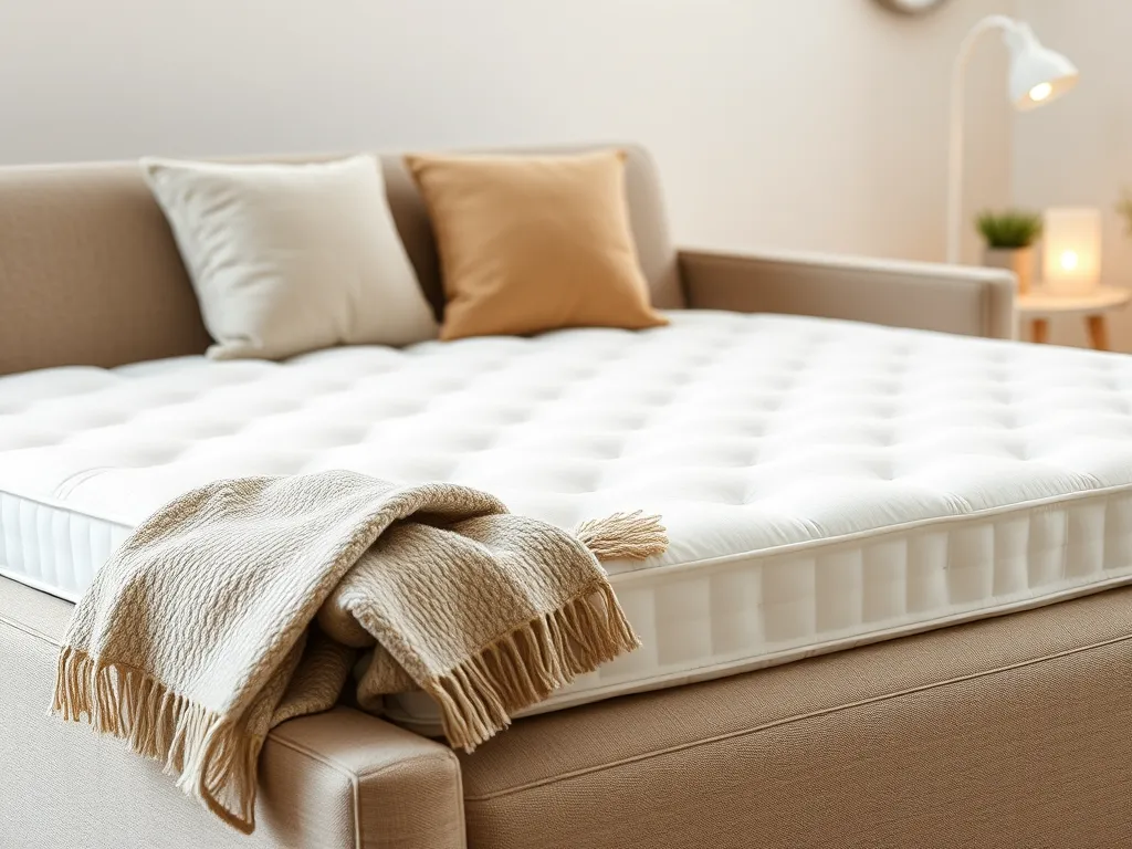 Jaki materac nawierzchniowy na wersalkę wybrać?