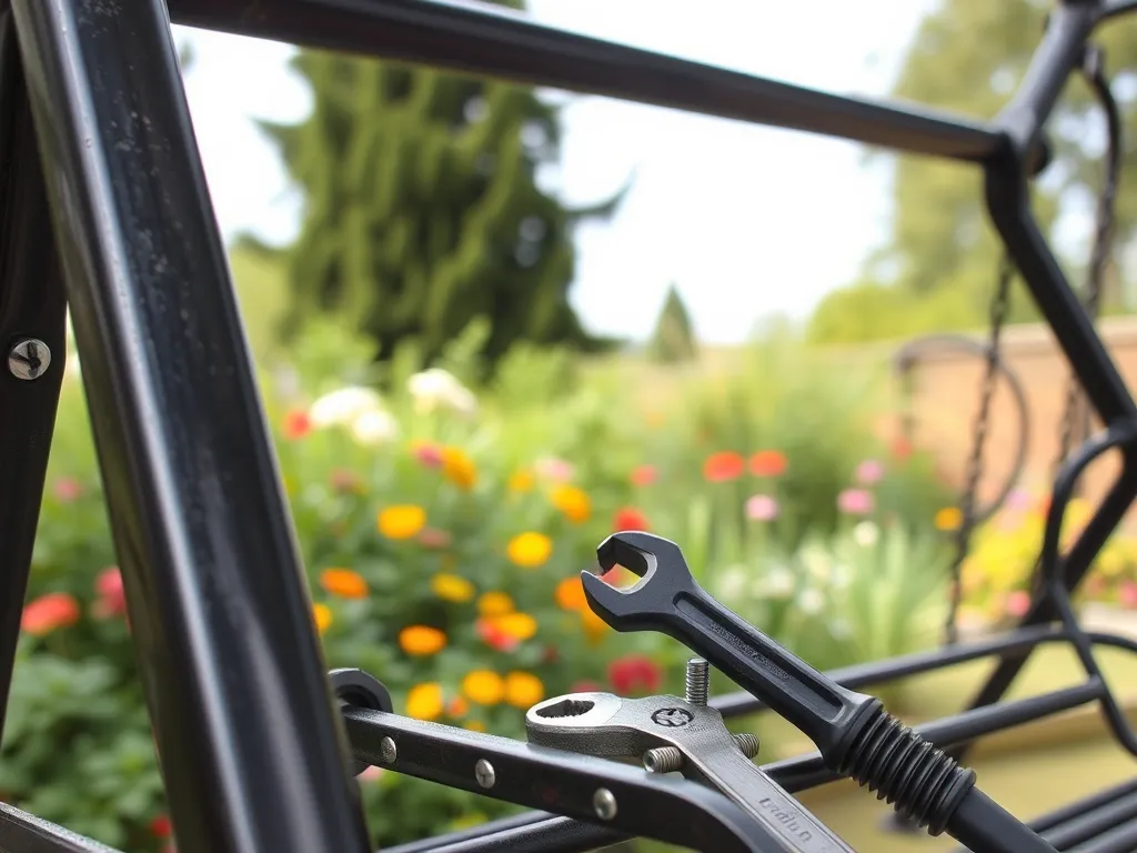 Jak zrobić stelaż do huśtawki ogrodowej?