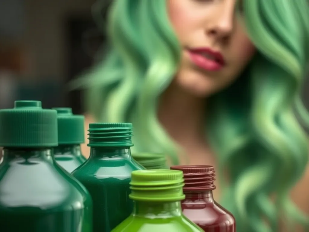 Zielona farba do włosów: jak wybrać idealny odcień dla siebie?