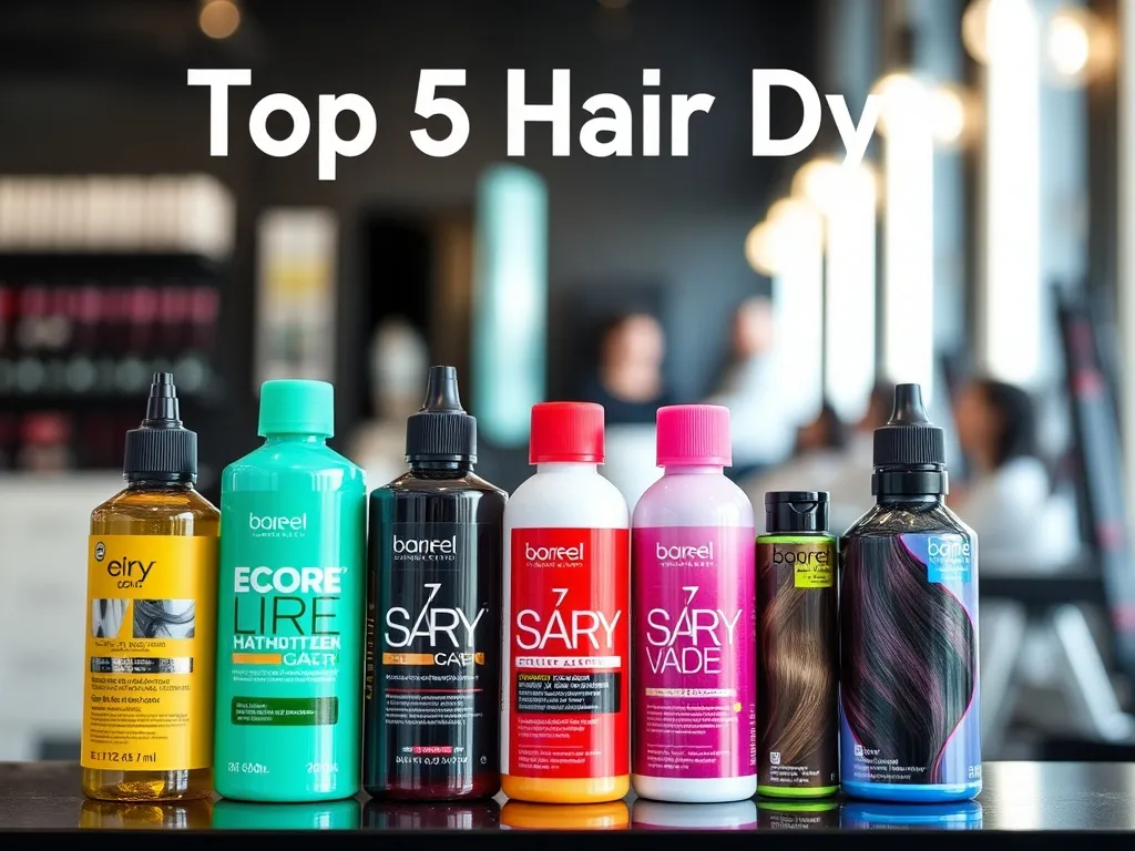 Jaka farba do włosów najlepsza? Oto nasze top 5 propozycji!