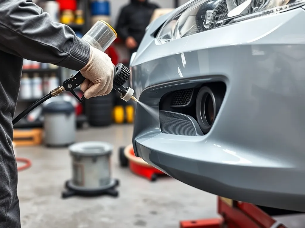 Malowanie elementu: cena lakierowania zderzaka w 2025 roku