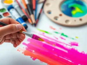 Farba fluorescencyjna: co warto wiedzieć o jej zastosowaniach?