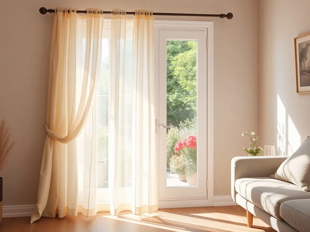 Jaka odległość firanki od ściany zapewni najlepszy efekt wizualny?