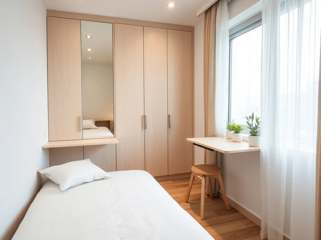 Mała sypialnia w bloku 6m2 – jak ją urządzić funkcjonalnie?